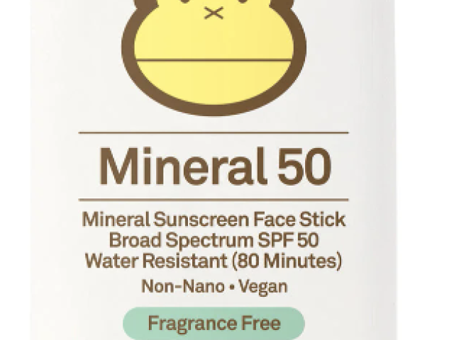 Baby Bum Mineral Sunscreen Stick, Fragrance Free, SPF 50
