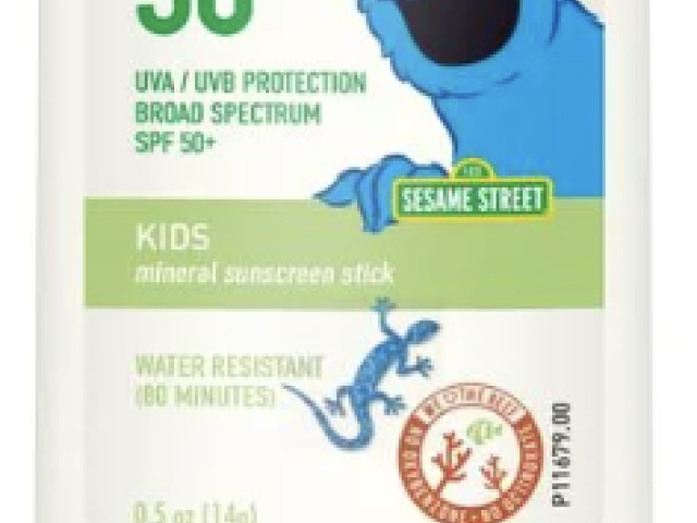 Blue Lizard Kids Mineral Sunscreen Stick, SPF 50+
