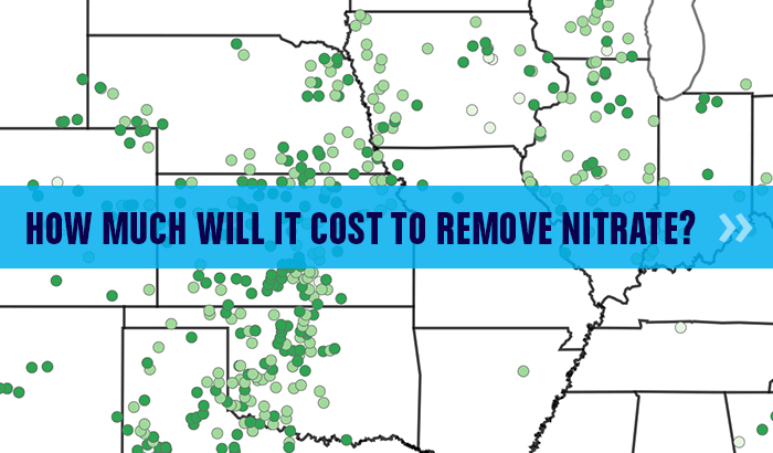 How much will it cost to remove nitrate map