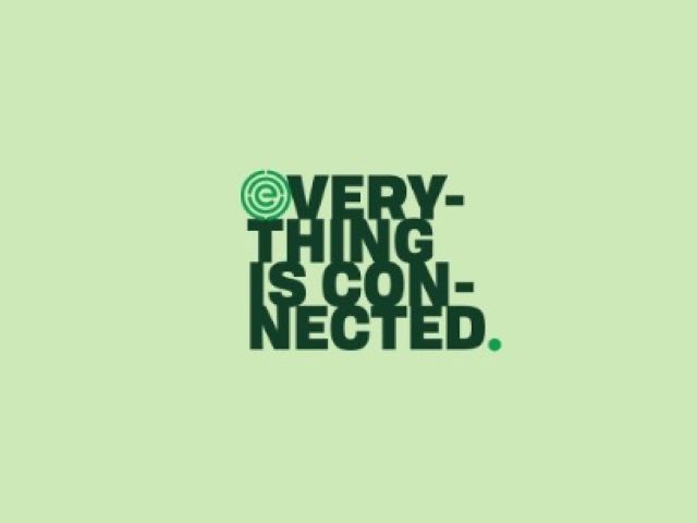 EWG's everything is connected logo