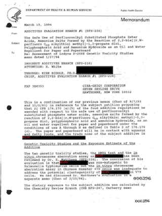 March 15, 1994 document